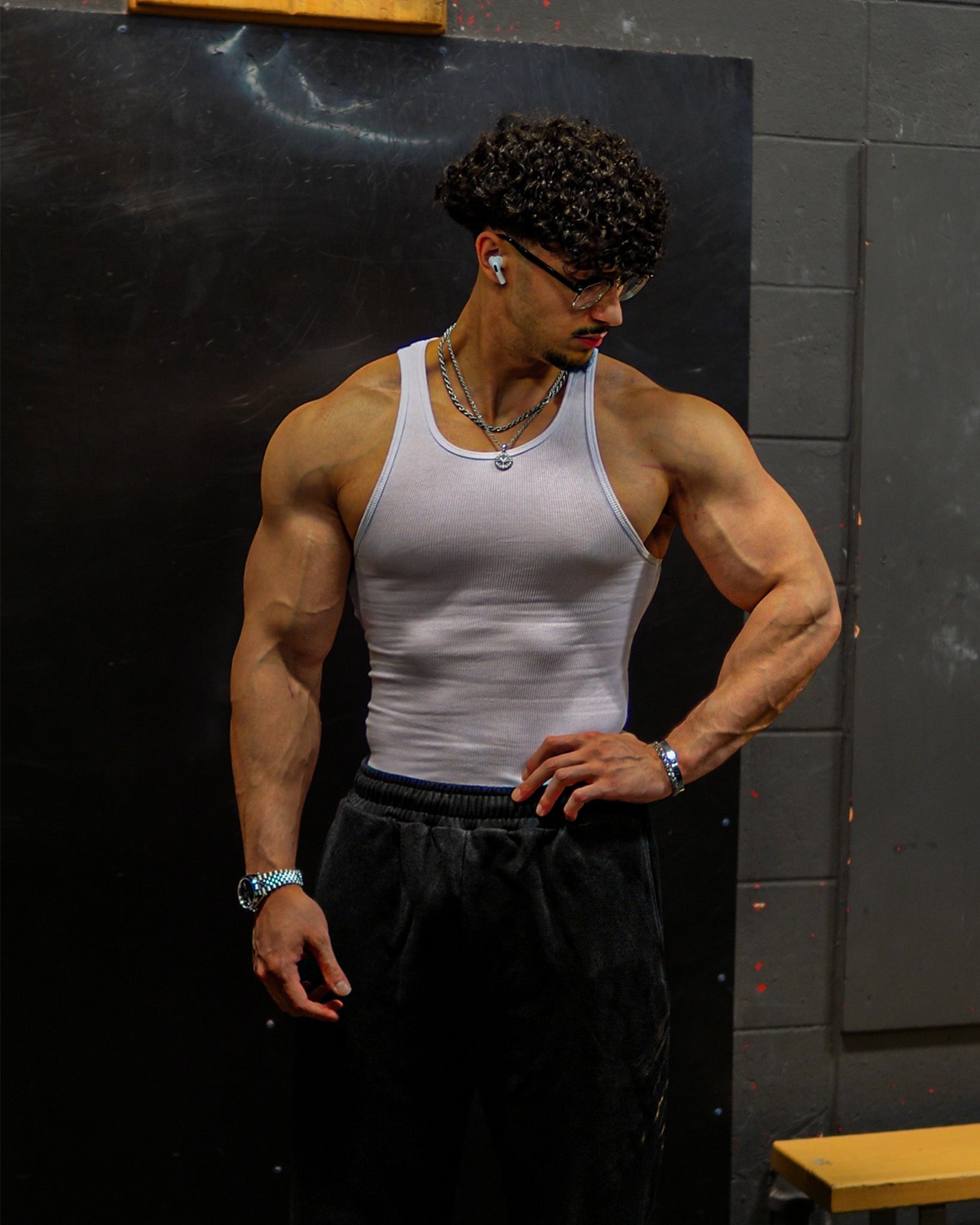 SIGNATURE RIBBED TANK